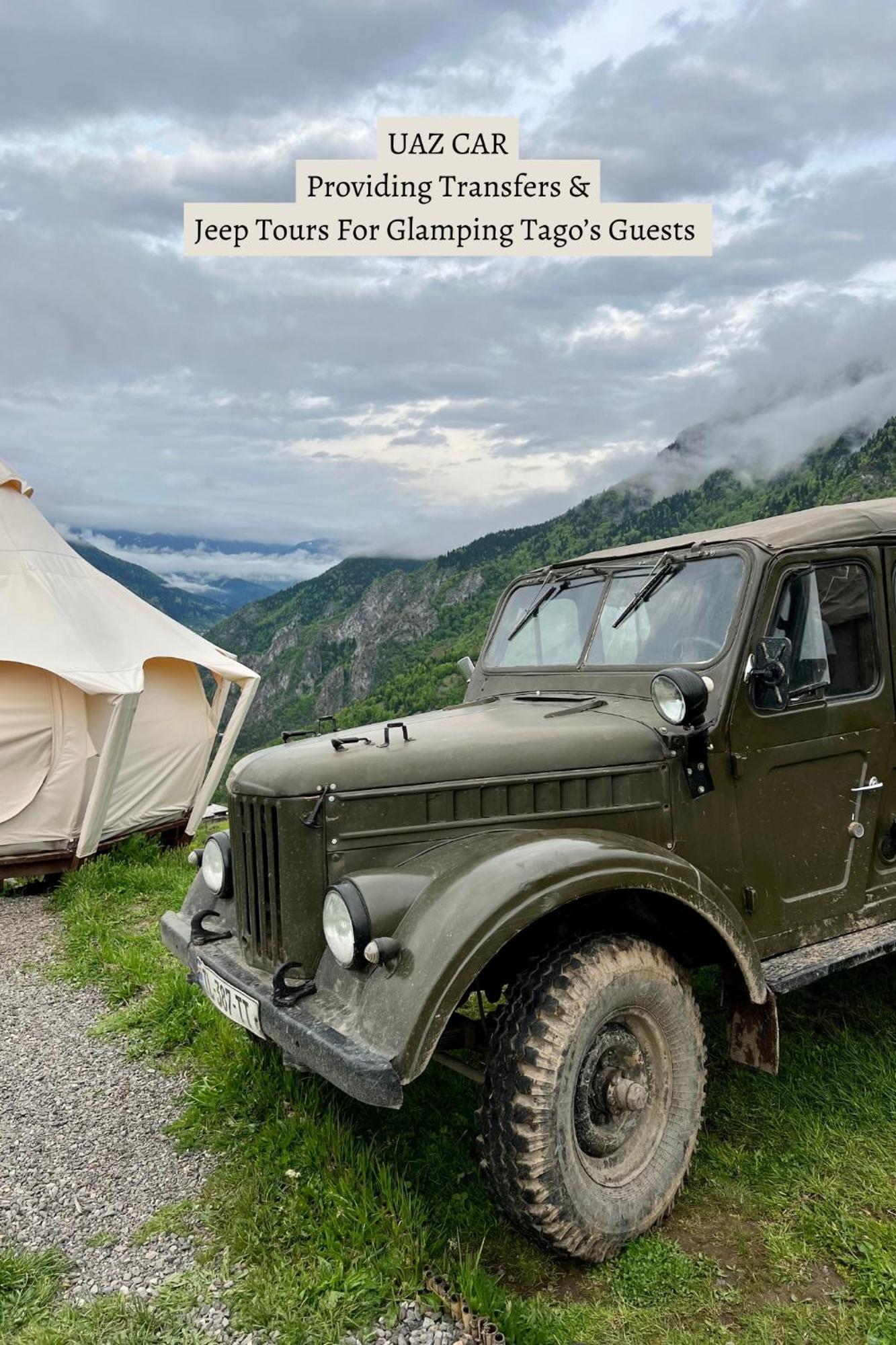 Glamping Tago Otel Khulo Dış mekan fotoğraf